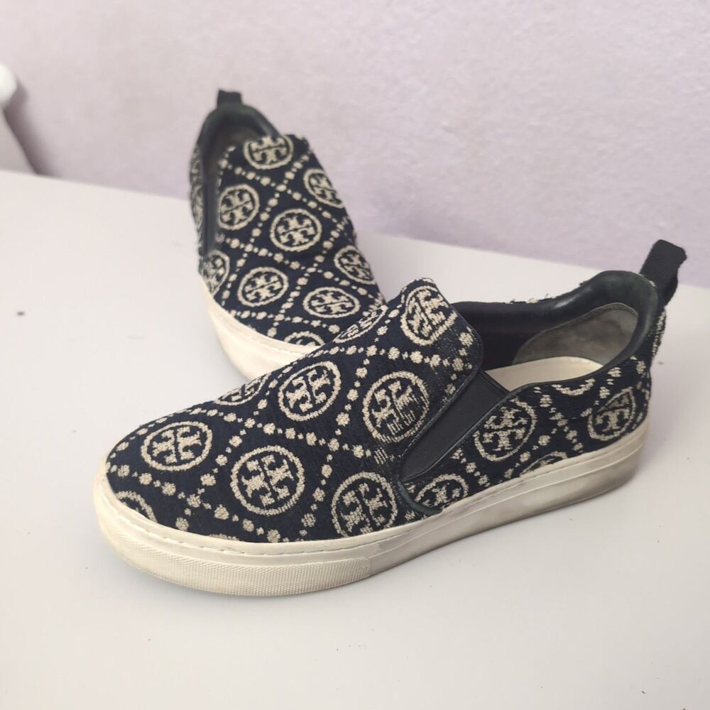 Tory Burch Shoes Womens Size 6.5 Multicolor Monogram Shoes